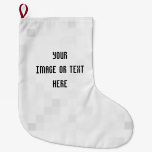 Create Your Own Custom Personalised Large Christmas Stocking