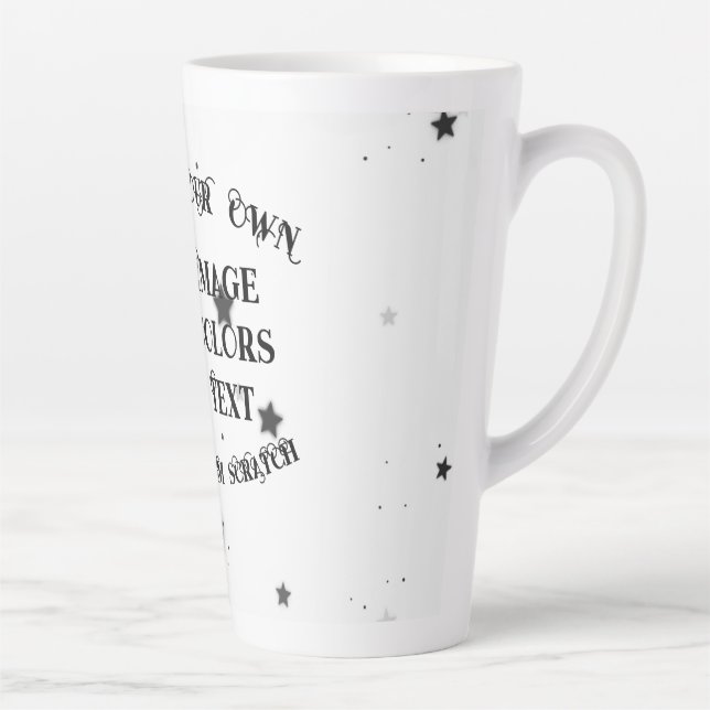 Create Your Own Custom Personalised Latte Mug (Right)