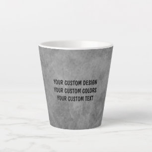 Create Your Own Custom Personalised Latte Mug
