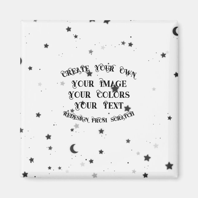 Create Your Own Custom Personalised Magnet (Front)