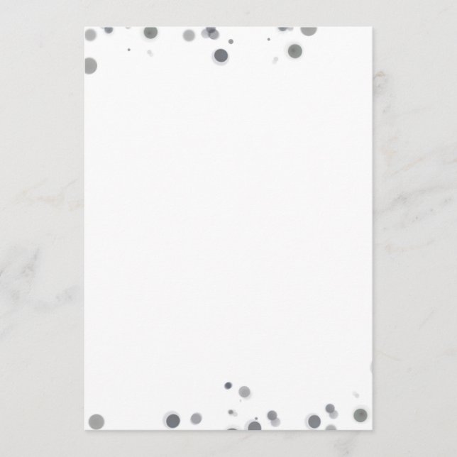 Create Your Own Custom Personalised Menu (Front)