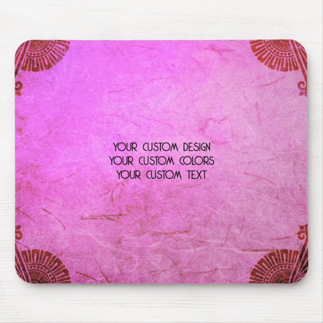Create Your Own Custom Personalised Mouse Mat (Front)