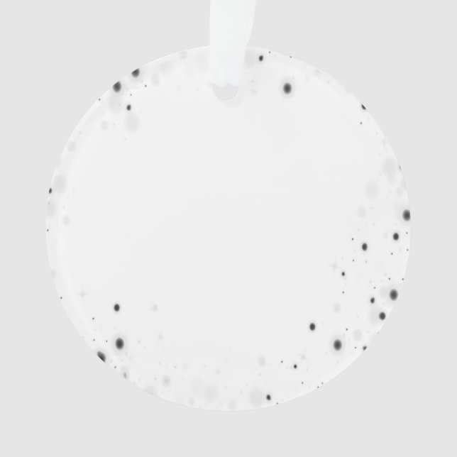 Create Your Own Custom Personalised Ornament (Front)
