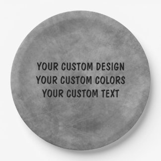 Create Your Own Custom Personalised Paper Plate