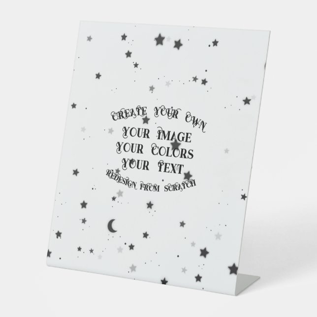 Create Your Own Custom Personalised Pedestal Sign (Front)