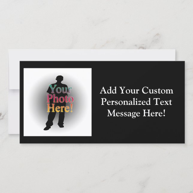Create Your Own Custom Personalised Photo (Front)