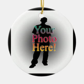 Create Your Own Custom Personalised Photo Ceramic Tree Decoration