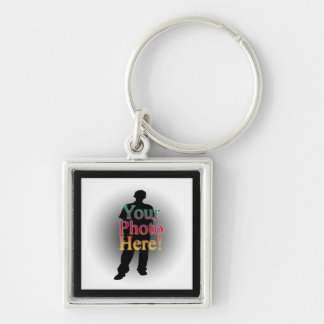 Create Your Own Custom Personalised Photo Key Ring