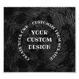 Create Your Own Custom Personalised Photo Print