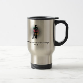 Create Your Own Custom Personalised Photo/Text Travel Mug
