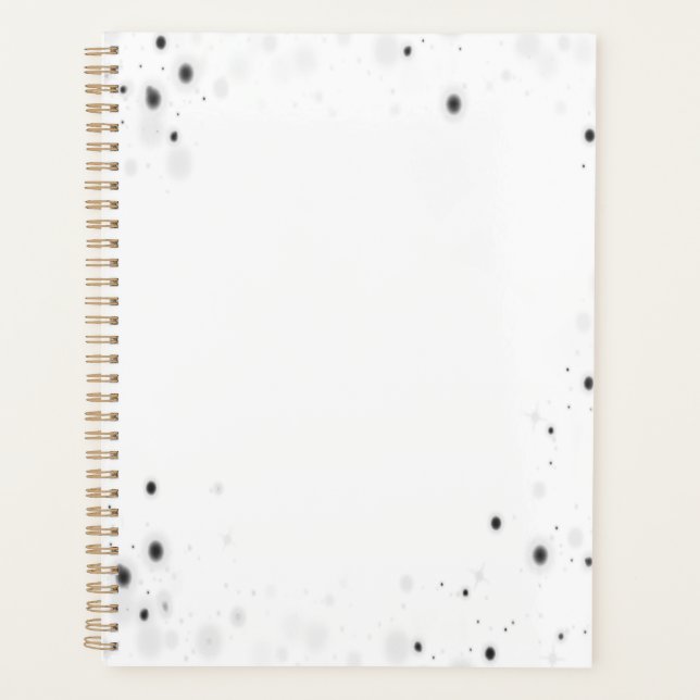 Create Your Own Custom Personalised Planner (Front)