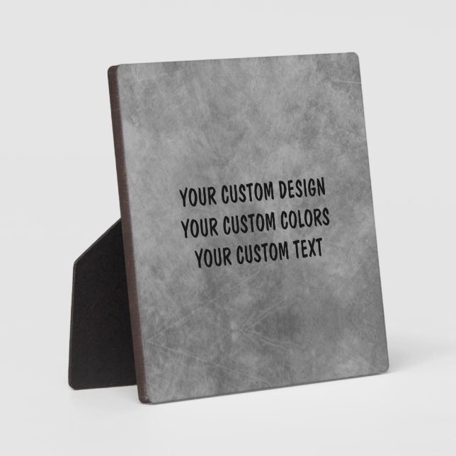 Create Your Own Custom Personalised Plaque (Front)