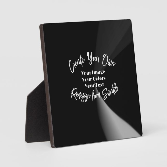 Create Your Own Custom Personalised Plaque (Front)