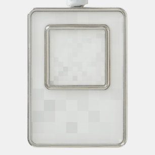 Create Your Own Custom Personalised Silver Plated Framed Ornament