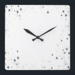 Create Your Own Custom Personalised Square Wall Clock<br><div class="desc">Personalise this product by adding your own text or redesign entirely from scratch by replacing our image with your own!

Visit Christmas Town on Zazzle to shop our entire collection of custom gifts,  party supplies,  holiday decorations,  stocking stuffers and more.</div>