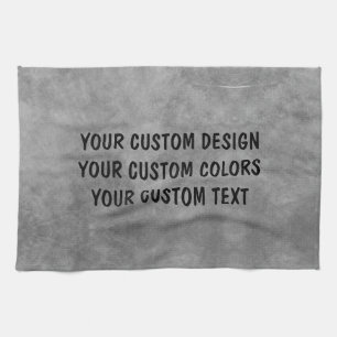 Create Your Own Custom Personalised Tea Towel