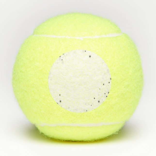 Create Your Own Custom Personalised Tennis Balls (Front)
