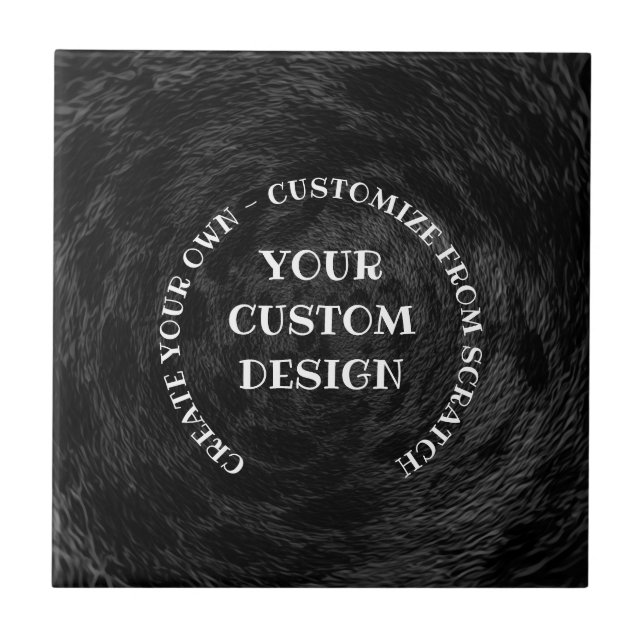 Create Your Own Custom Personalised Tile (Front)