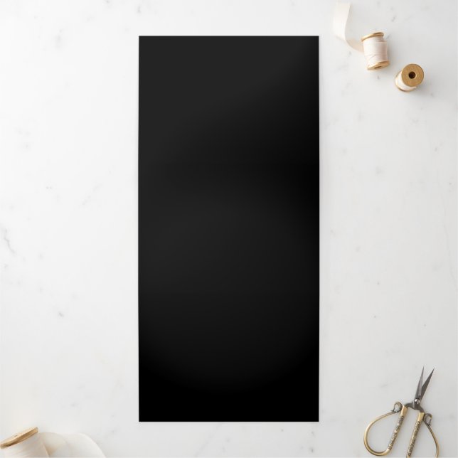 Create Your Own Custom Personalised Tri-Fold Invitation (Outside)