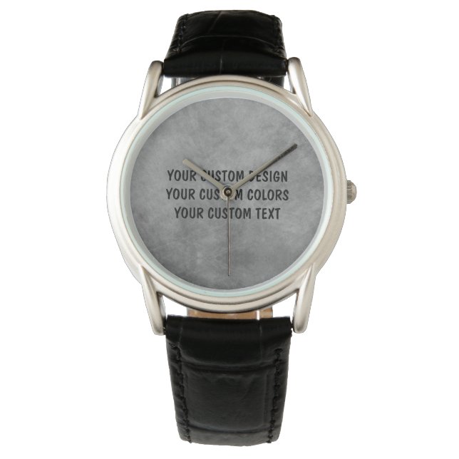 Create Your Own Custom Personalised Watch (Front)