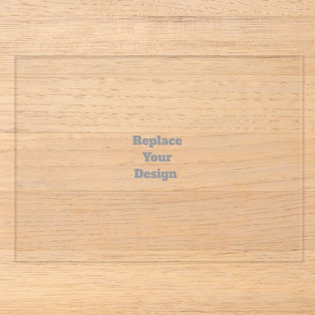 Create Your Own custom personalised﻿ Wedding Acrylic Invitations (Front)