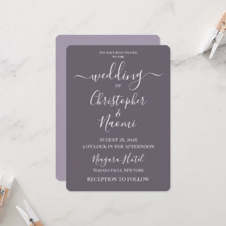 Create Your Own Custom Personalised Wedding Invitation