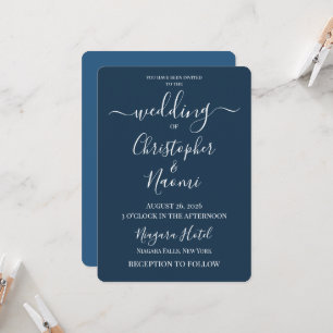 Create Your Own Custom Personalised Wedding Invitation
