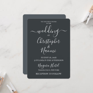 Create Your Own Custom Personalised Wedding Invitation