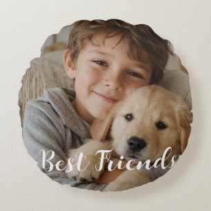 Create your own custom pet round cushion