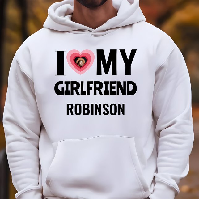Create Your Own Custom Photo and Name Personalised Hoodie (Creator Uploaded)