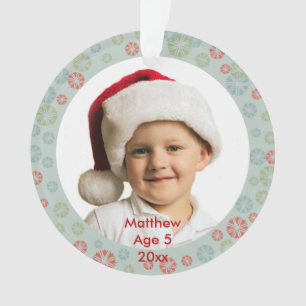 Create Your Own Custom Photo Christmas Design Ornament
