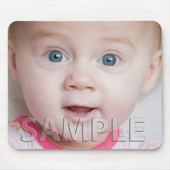 Create Your Own Custom Photo Design Mouse Mat (Front)