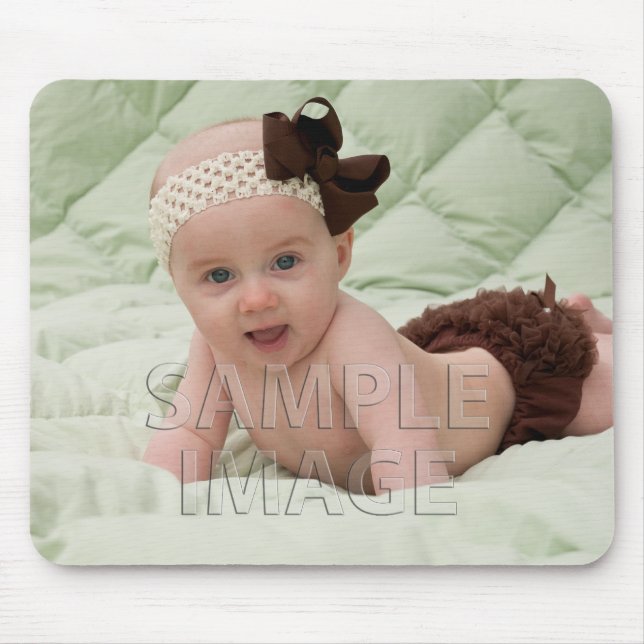 Create Your Own Custom Photo Gift Mouse Mat (Front)