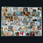 Create Your Own Custom Photo Grid Large Gift Bag<br><div class="desc">How cool is this gift bag! Modern photo grid template for you to add your own photos. Bacground can be changed to any color.</div>