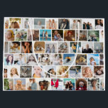 Create Your Own Custom Photo Grid Large Gift Bag<br><div class="desc">How cool is this gift bag! Modern photo grid template for you to add your own photos. Bacground can be changed to any color.</div>