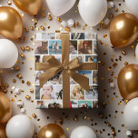 Create Your Own Custom Photo Grid Wrapping Paper Sheet<br><div class="desc">The most unique wrapping paper you will ever find! Simply upload your photographs using the template provided.</div>