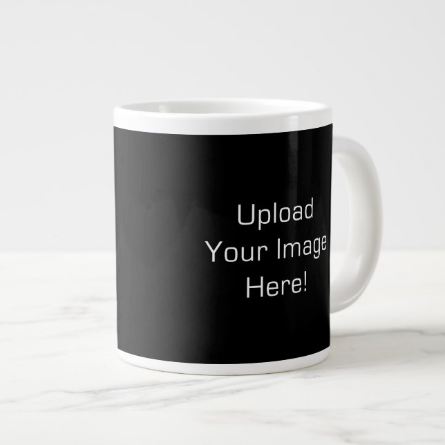 Create Your Own Custom Photo Jumbo Mug (20 oz) (Front Right)