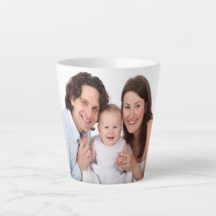 Create Your Own Custom Photo Latte Mug