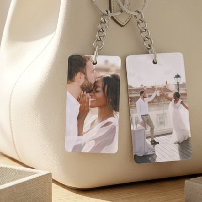 Create Your Own Custom Photo Modern Picture Key Ring (Creator Uploaded)