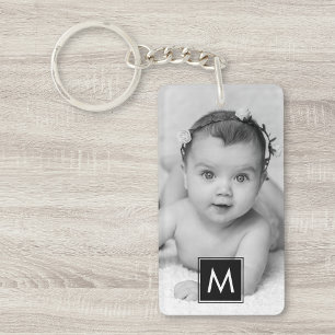 Create Your Own Custom Photo Monogram Key Ring