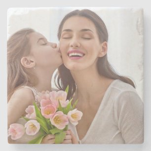 Create Your Own Custom Photo Mothers and Me Stone Coaster