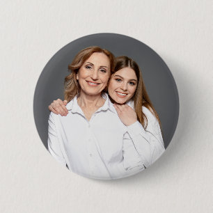Create Your Own Custom Photo Mummy and Me 6 Cm Round Badge