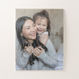 Create Your Own Custom Photo Mummy and Me Jigsaw Puzzle