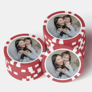 Create Your Own Custom Photo Mummy and Me Poker Chips