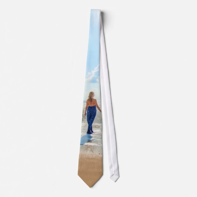 Create Your Own Custom Photo Neck Tie Gift (Front)