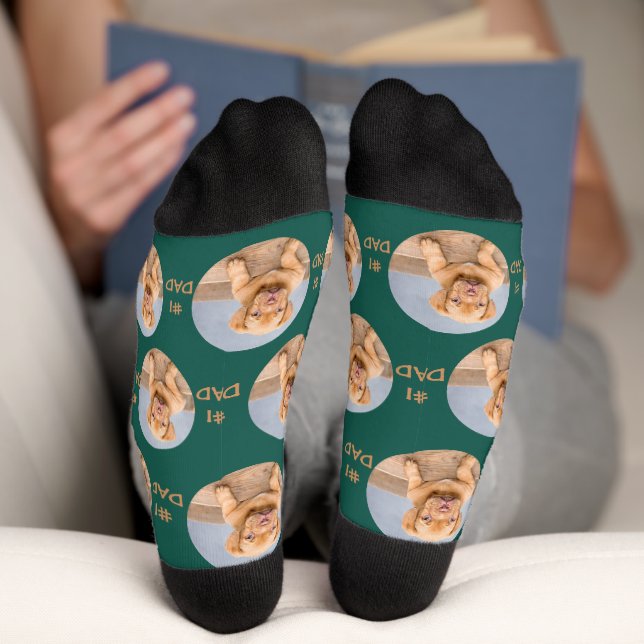 Create your own Custom Photo  Socks (Bottom)