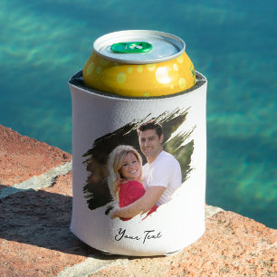 Create Your Own Custom Photo Text Beer Can Cooler