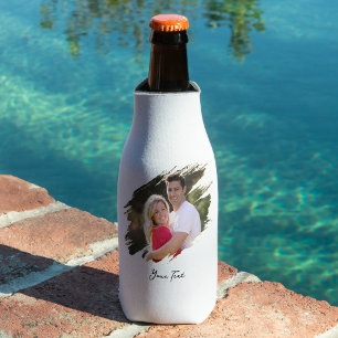 Create Your Own Custom Photo Text Bottle Cooler