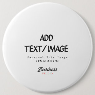 Create Your Own Custom Pin/ 6 Cm Round Badge