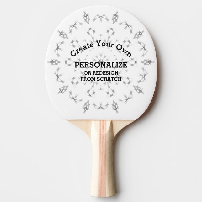 Create Your Own Custom Ping Pong Paddle (Front)